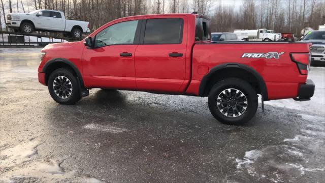 used 2022 Nissan Titan car, priced at $39,100