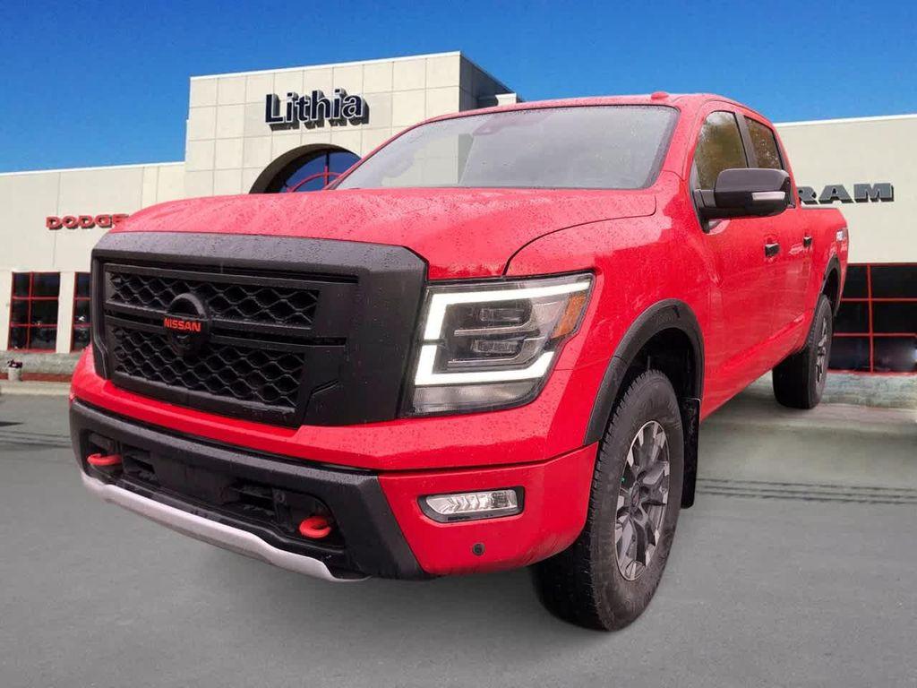 used 2021 Nissan Titan car, priced at $37,999