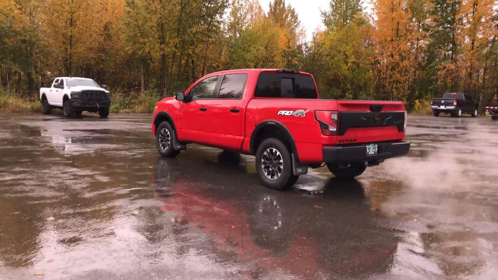 used 2021 Nissan Titan car, priced at $37,999