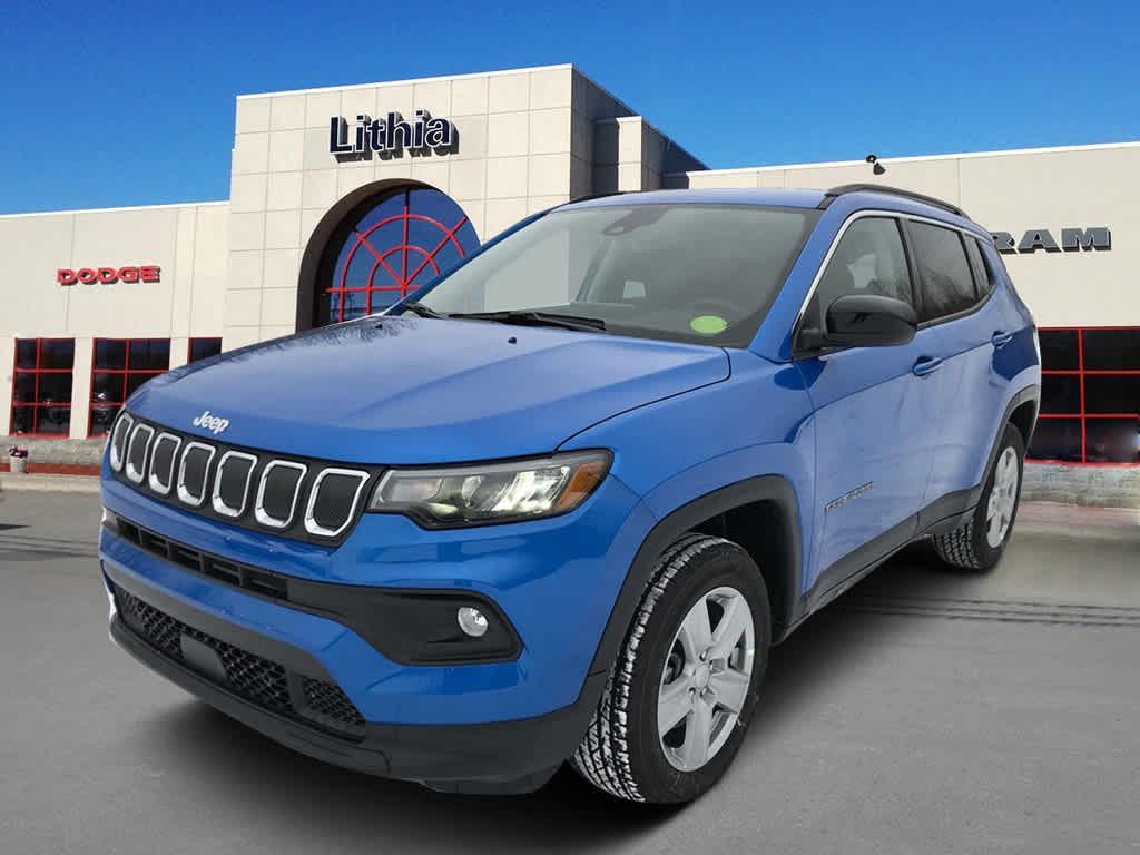 used 2022 Jeep Compass car, priced at $24,349