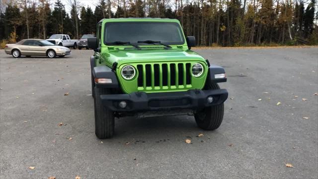 used 2020 Jeep Wrangler Unlimited car, priced at $31,100