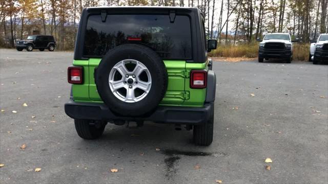 used 2020 Jeep Wrangler Unlimited car, priced at $31,100