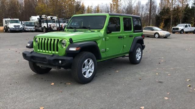 used 2020 Jeep Wrangler Unlimited car, priced at $31,100