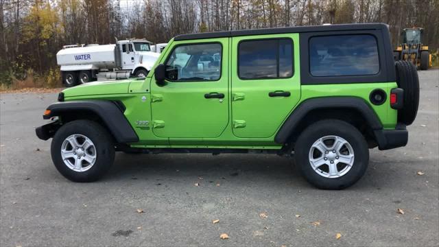 used 2020 Jeep Wrangler Unlimited car, priced at $31,100