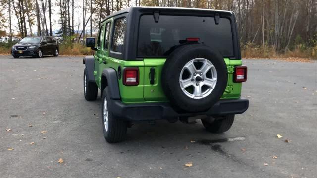 used 2020 Jeep Wrangler Unlimited car, priced at $31,100