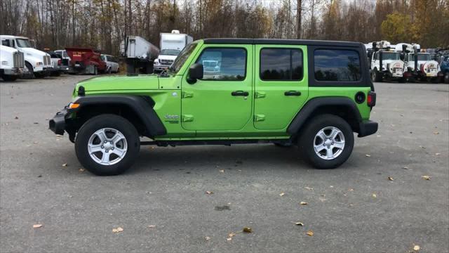 used 2020 Jeep Wrangler Unlimited car, priced at $31,100