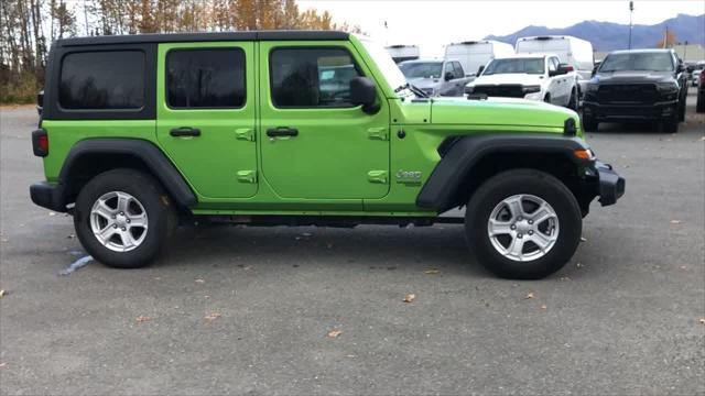 used 2020 Jeep Wrangler Unlimited car, priced at $31,100