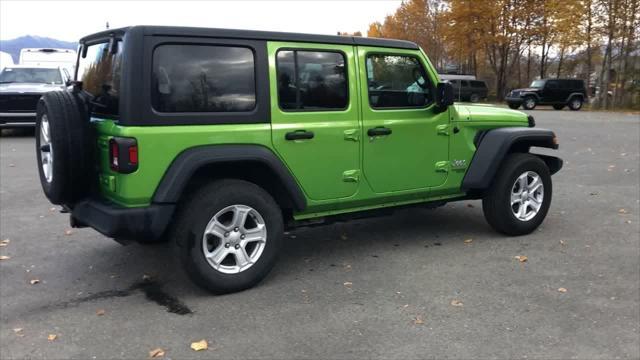 used 2020 Jeep Wrangler Unlimited car, priced at $31,100