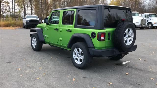 used 2020 Jeep Wrangler Unlimited car, priced at $31,100