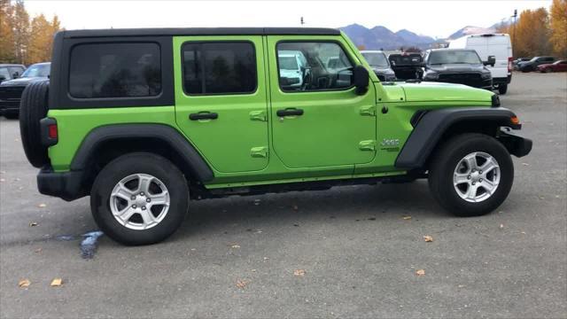 used 2020 Jeep Wrangler Unlimited car, priced at $31,100