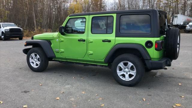 used 2020 Jeep Wrangler Unlimited car, priced at $31,100