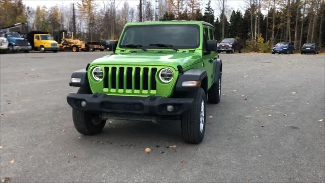 used 2020 Jeep Wrangler Unlimited car, priced at $31,100