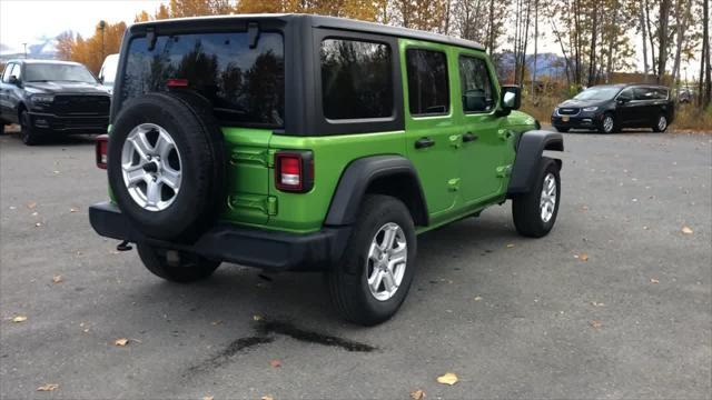 used 2020 Jeep Wrangler Unlimited car, priced at $31,100