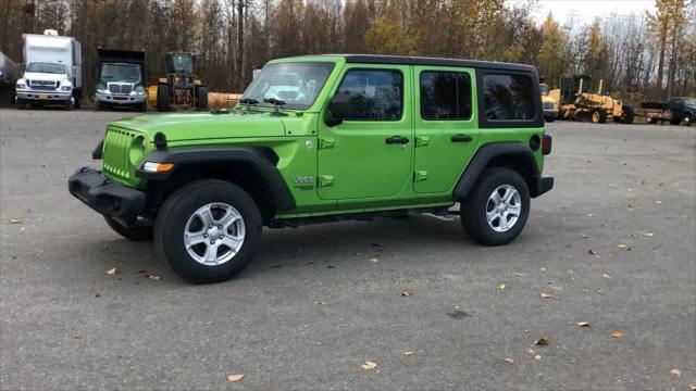 used 2020 Jeep Wrangler Unlimited car, priced at $31,100