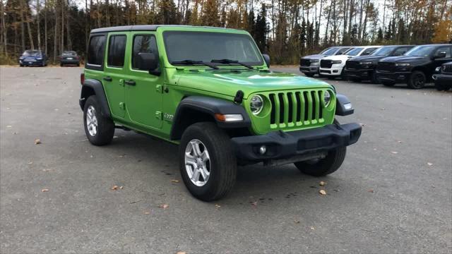 used 2020 Jeep Wrangler Unlimited car, priced at $31,100