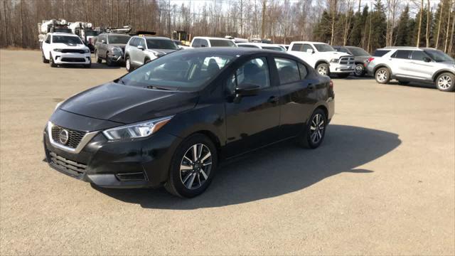 used 2021 Nissan Versa car, priced at $16,000