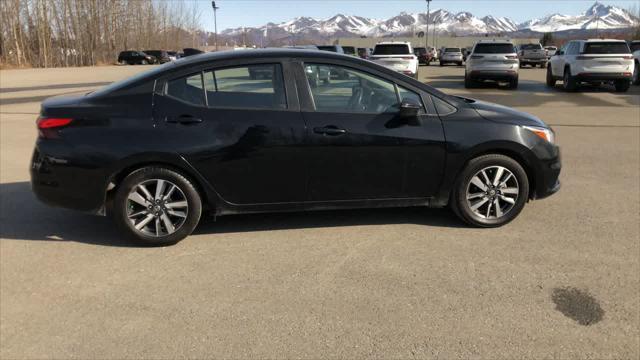 used 2021 Nissan Versa car, priced at $16,000