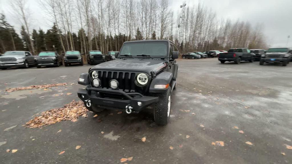 used 2021 Jeep Wrangler car, priced at $34,999