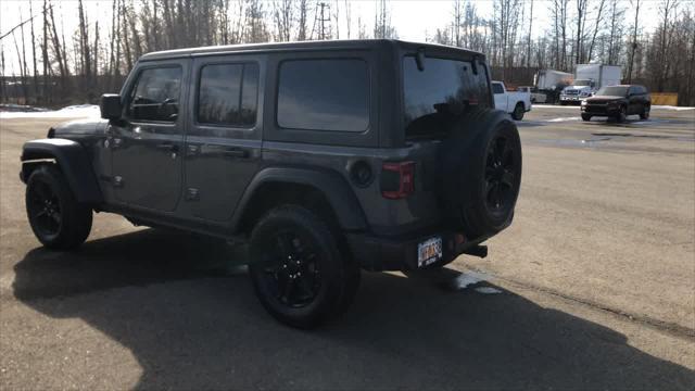 used 2020 Jeep Wrangler Unlimited car, priced at $34,700