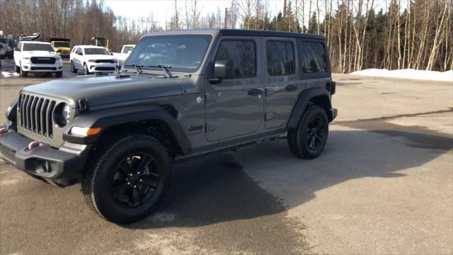 used 2020 Jeep Wrangler Unlimited car, priced at $34,700