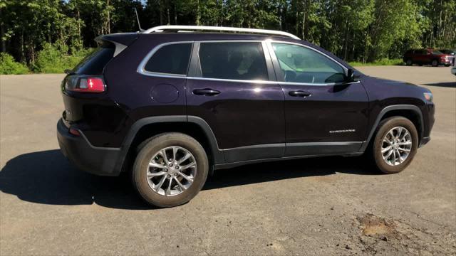 used 2021 Jeep Cherokee car, priced at $23,900