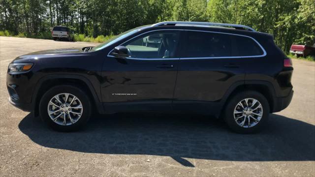 used 2021 Jeep Cherokee car, priced at $23,900
