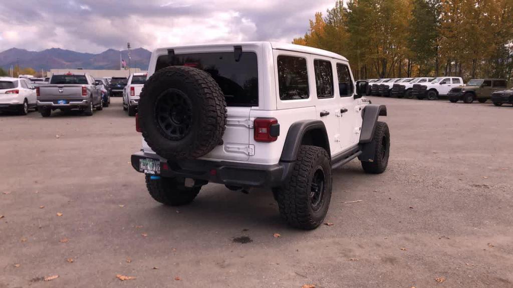 used 2021 Jeep Wrangler Unlimited 4xe car, priced at $38,789