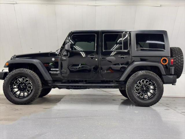 used 2017 Jeep Wrangler Unlimited car, priced at $18,300