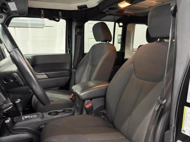 used 2017 Jeep Wrangler Unlimited car, priced at $18,300