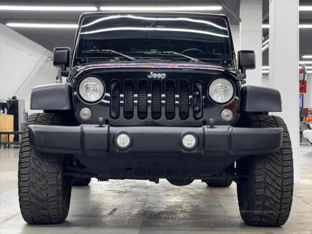 used 2017 Jeep Wrangler Unlimited car, priced at $18,300