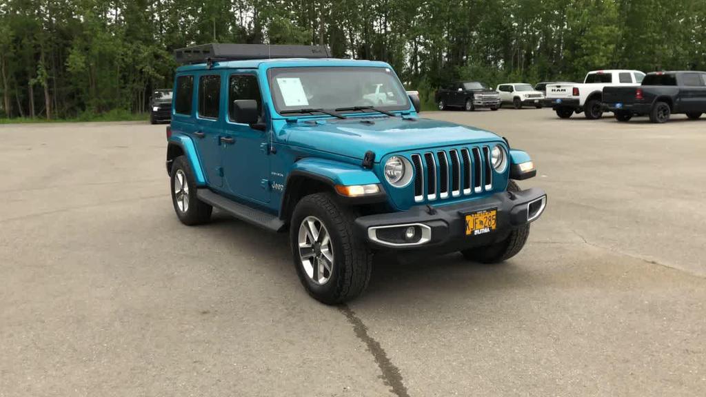 used 2019 Jeep Wrangler Unlimited car, priced at $29,825