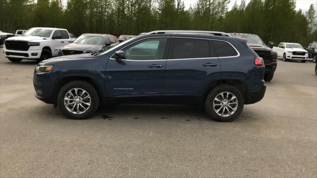 used 2021 Jeep Cherokee car, priced at $25,700