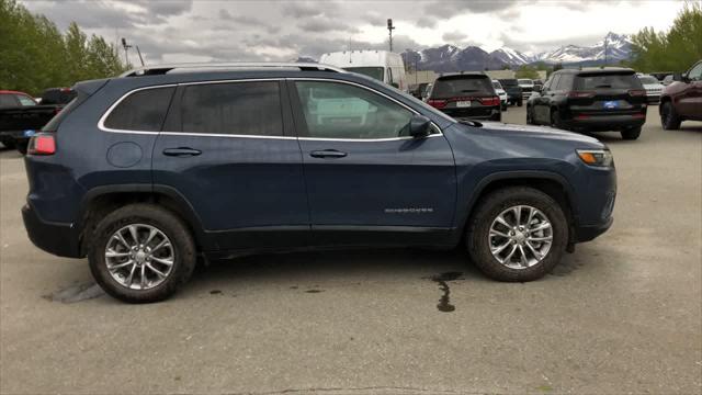 used 2021 Jeep Cherokee car, priced at $25,700