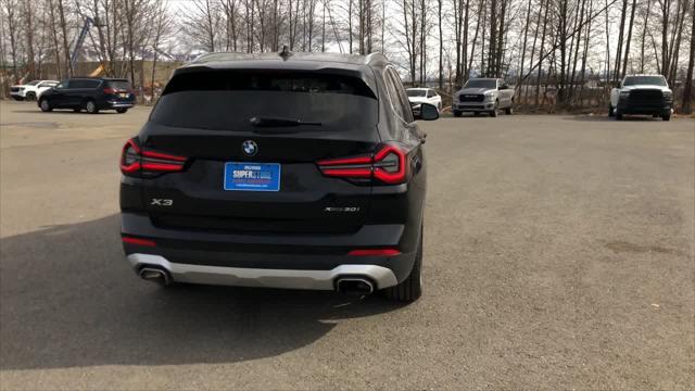 used 2023 BMW X3 car, priced at $37,890