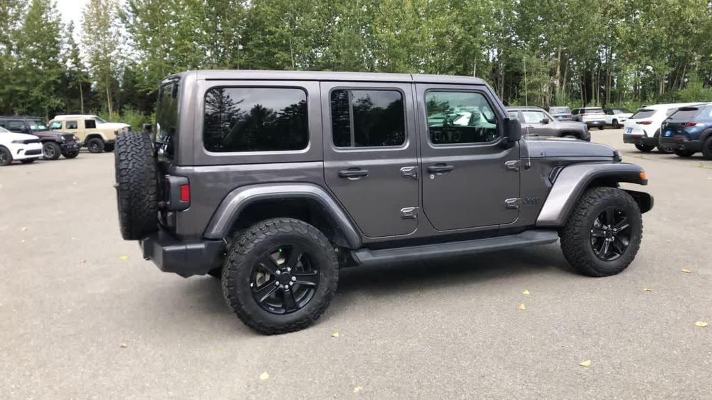 used 2021 Jeep Wrangler Unlimited car, priced at $35,000