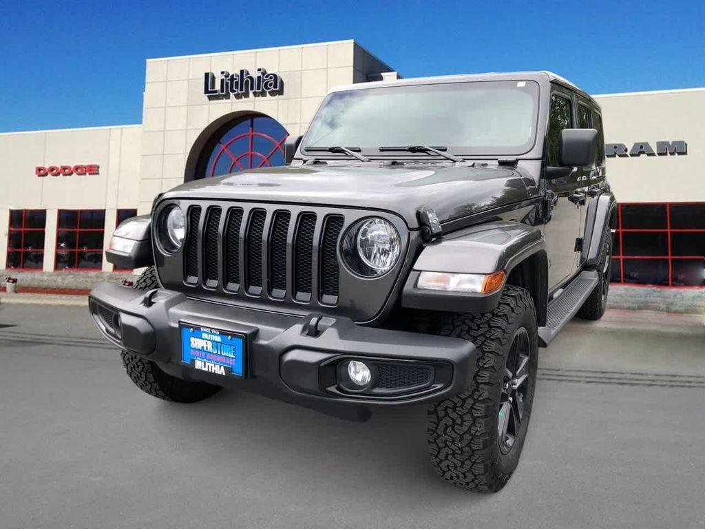 used 2021 Jeep Wrangler Unlimited car, priced at $35,000