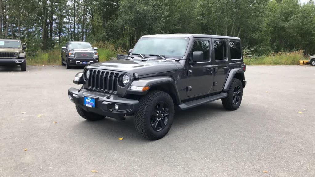 used 2021 Jeep Wrangler Unlimited car, priced at $35,000