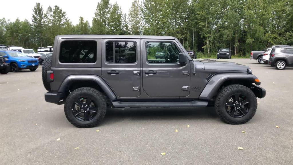 used 2021 Jeep Wrangler Unlimited car, priced at $35,000