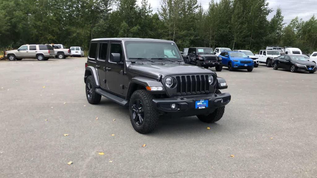 used 2021 Jeep Wrangler Unlimited car, priced at $35,000