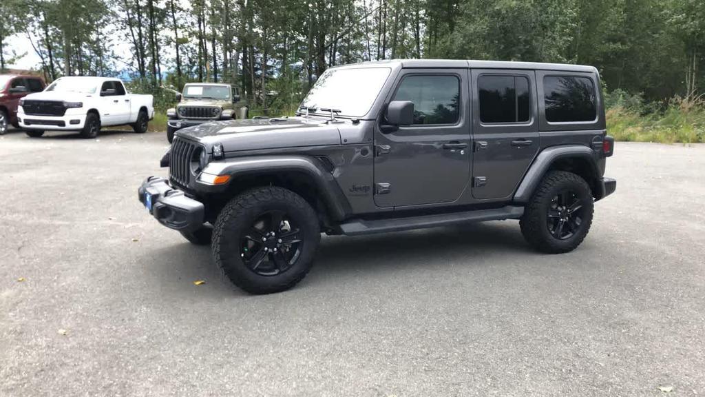 used 2021 Jeep Wrangler Unlimited car, priced at $35,000