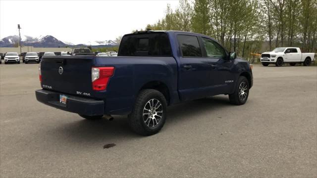 used 2022 Nissan Titan car, priced at $33,000