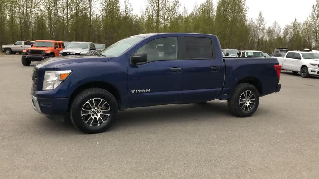 used 2022 Nissan Titan car, priced at $31,900