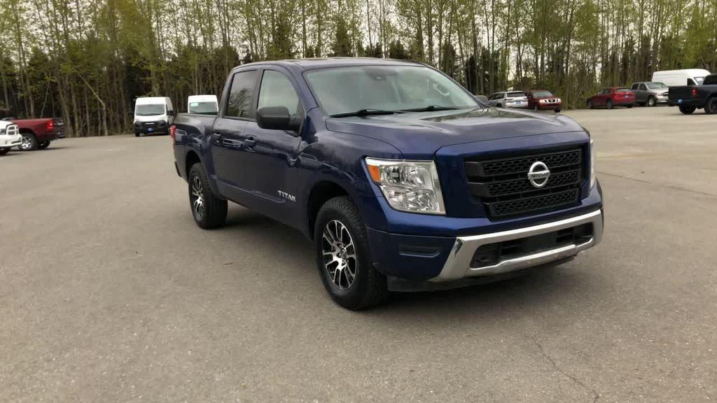 used 2022 Nissan Titan car, priced at $31,900