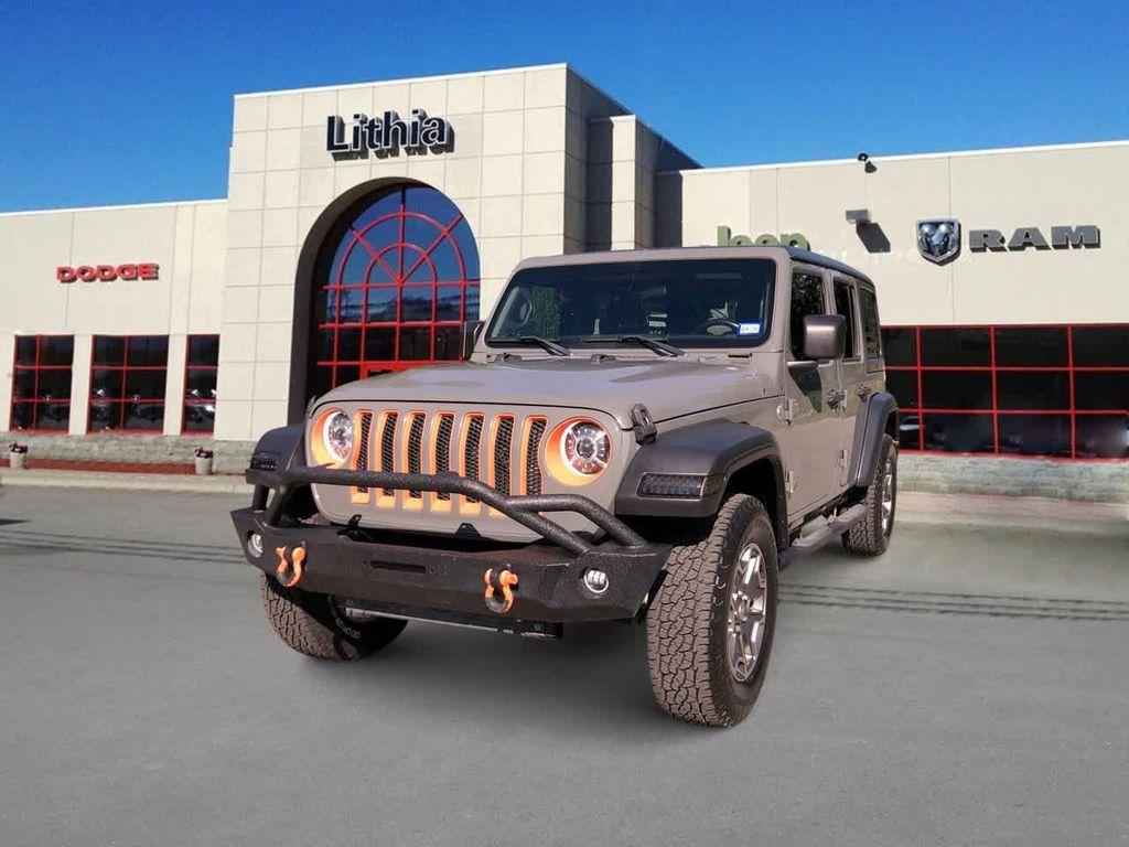 used 2020 Jeep Wrangler Unlimited car, priced at $31,000