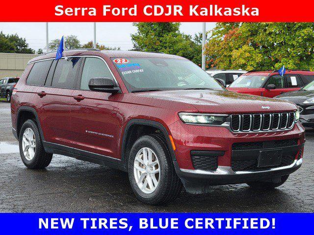 used 2022 Jeep Grand Cherokee L car, priced at $27,750