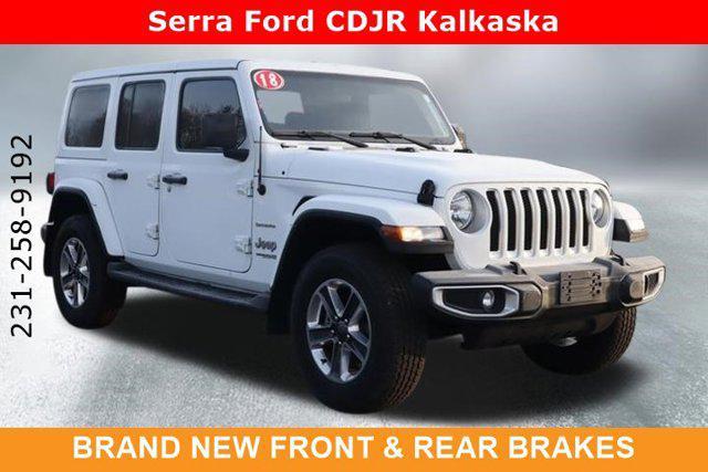 used 2018 Jeep Wrangler Unlimited car, priced at $29,650