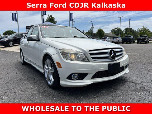 used 2010 Mercedes-Benz C-Class car, priced at $8,900
