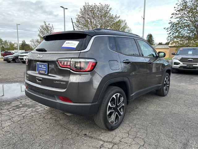 used 2022 Jeep Compass car, priced at $22,900