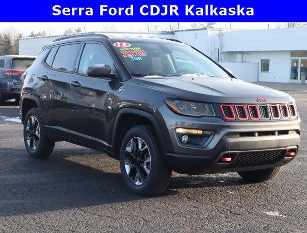 used 2018 Jeep Compass car, priced at $15,000