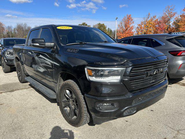 used 2022 Ram 1500 car, priced at $37,500